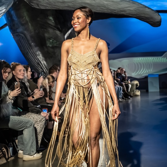 Handmade Macramé Rope Dress GoodVibeGoda Original - Picture 2 of 16